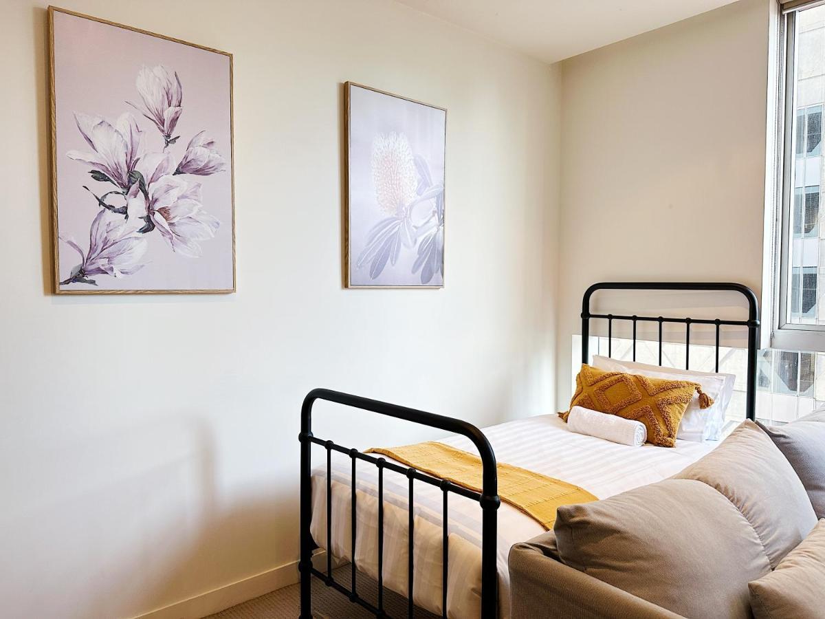 Luxe Central City Qv Apartment With Indoor Pool & Gym Melbourne Dış mekan fotoğraf