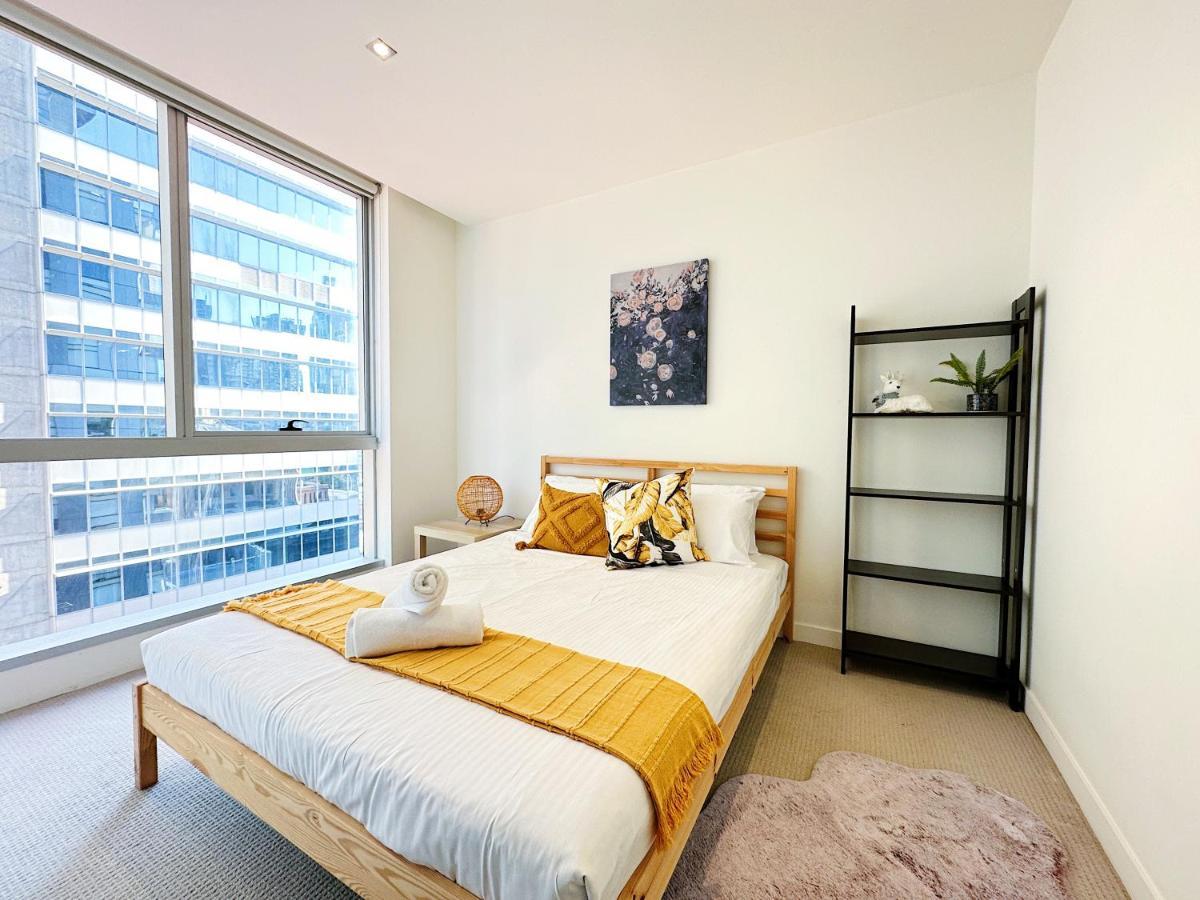 Luxe Central City Qv Apartment With Indoor Pool & Gym Melbourne Dış mekan fotoğraf